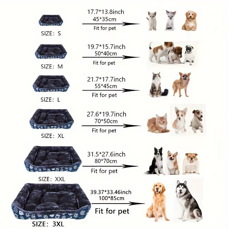 Cama para perros lavable desmontable sofá para perros Productos para mascotas Camas/colchonetas Cama para interiores Mascotas grandes Accesorios para cachorros perros joves y adultos