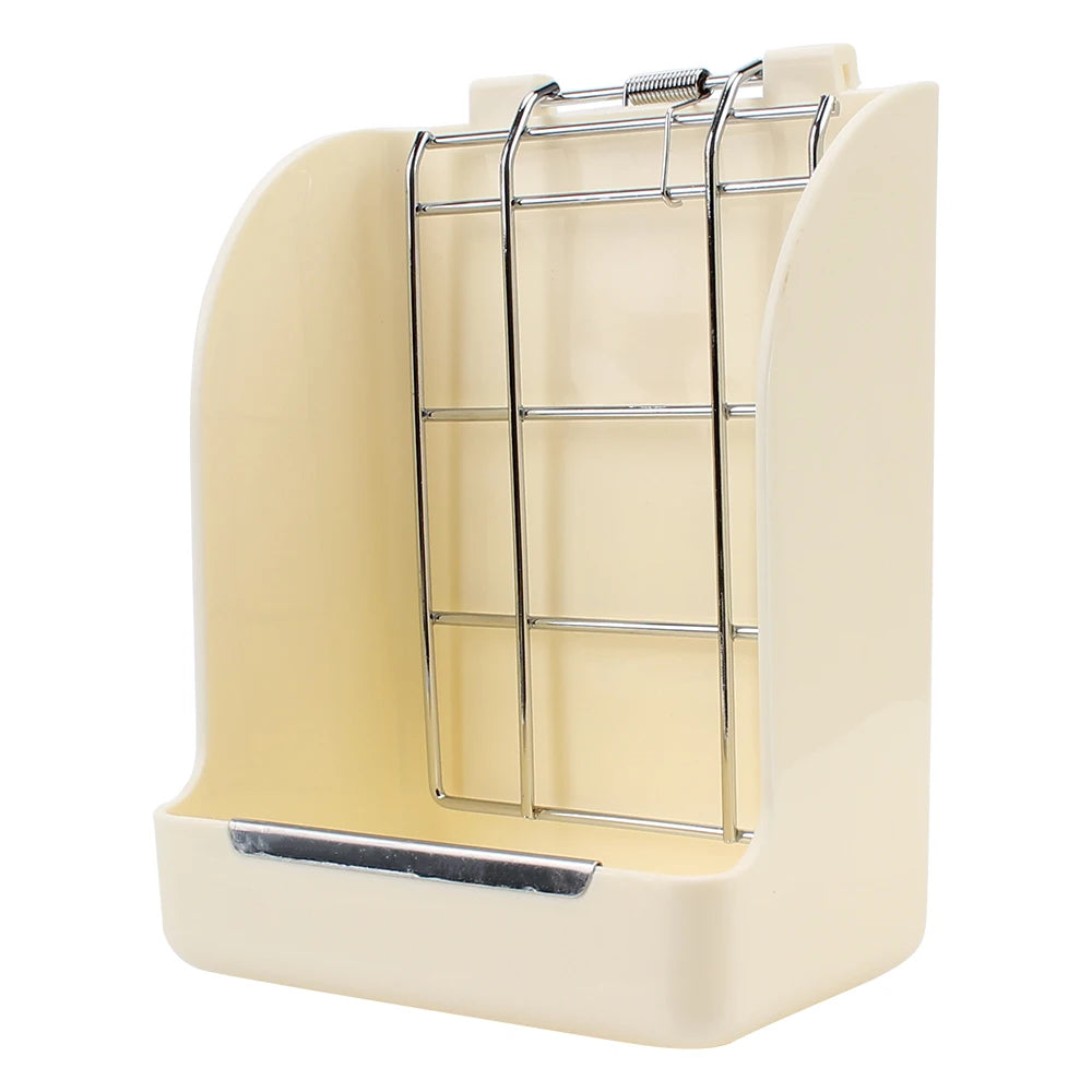 Alimentador de hierba para conejos con resorte, cesta de comida para conejos, comedero de heno para conejo, cuenco de alimentación para cuyos, accesorios alimentación roedores