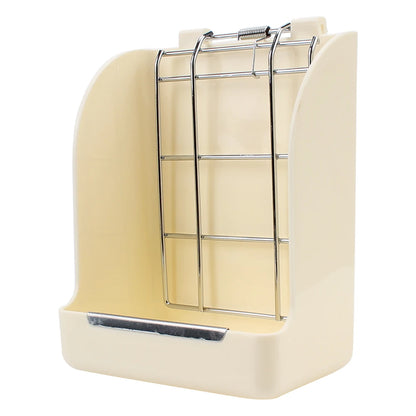 Alimentador de hierba para conejos con resorte, cesta de comida para conejos, comedero de heno para conejo, cuenco de alimentación para cuyos, accesorios alimentación roedores