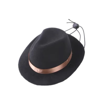 Sombrero de cowboy estrella para mascotas Sombreros para perros ajustables Disfraz de perro top Sombreros para mascotas Sombreros para perros combinable con Gafas de sol para mascotas Sombreros para gatos