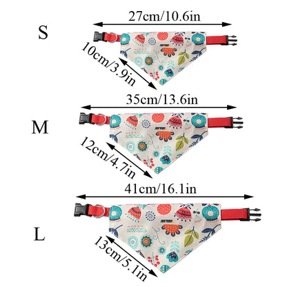 Pañuelos ajustables  con seguros de ajuste de plastico para perros, bandana grande para mascotas, de algodón a cuadros, lavables, collar, bandana para perros y gatos, accesorios para perros grandes, pañuelo