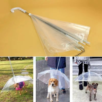Paraguas para pasear, perros de viaje, poncho impermeable, productos impemeables para mascotas, temporada de lluvias 